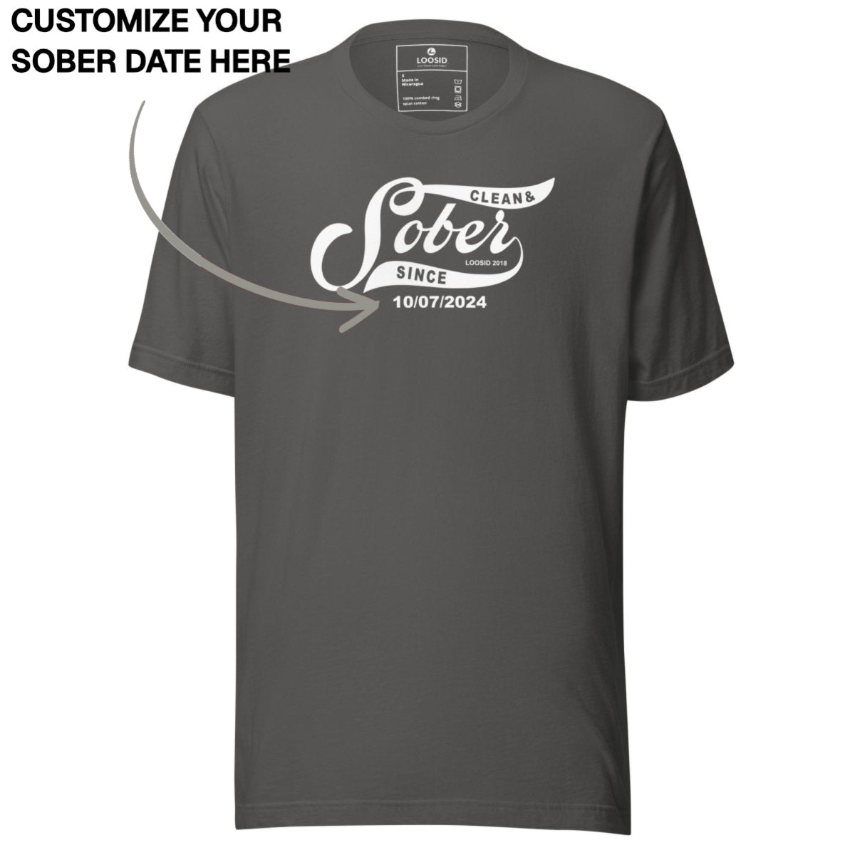 Sober T Shirt | Men's Sober Since