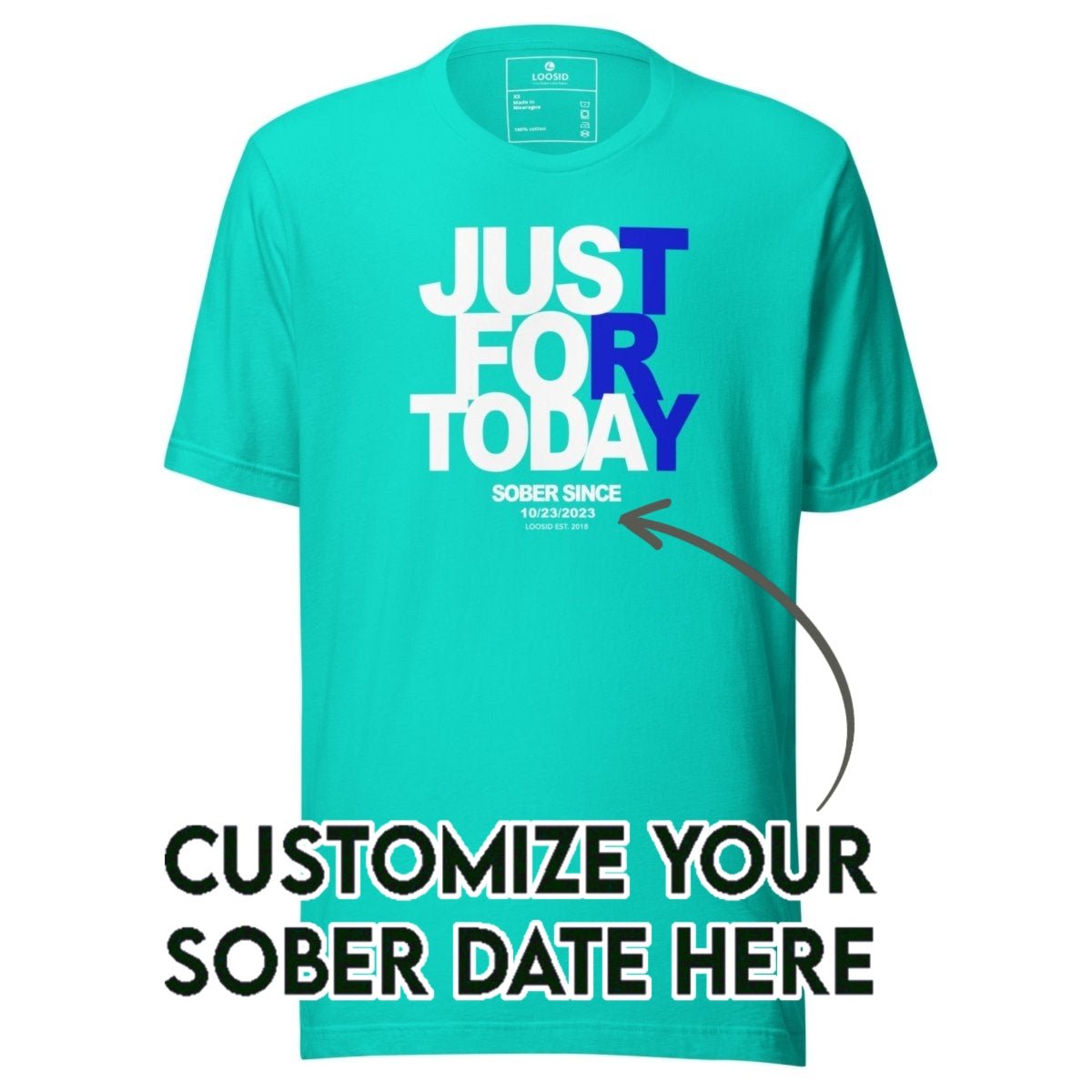 Sober T Shirt | Men's Just For Today