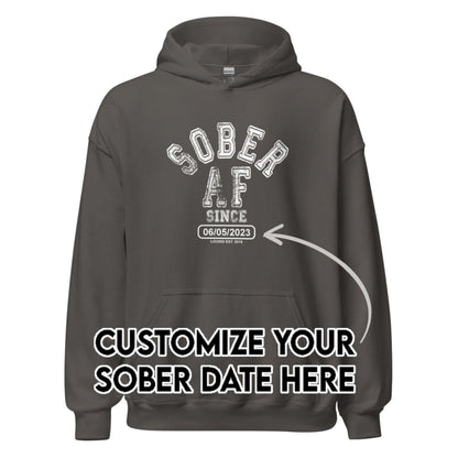 Recovery Hoodie | Women's Sober AF Collegiate