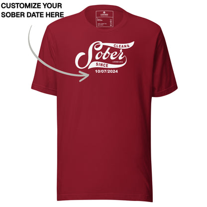Sober T Shirt | Men's Sober Since