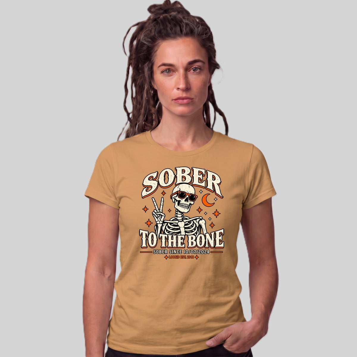 Sober T Shirt | Women's Sober to The Bone