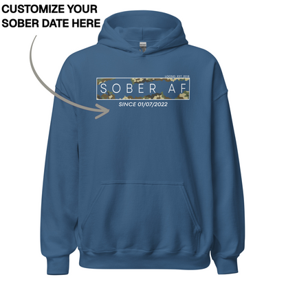 Recovery Hoodie | Men's Sober AF Camo