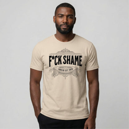 F*ck Shame Sober T Shirt product photo (view 10)