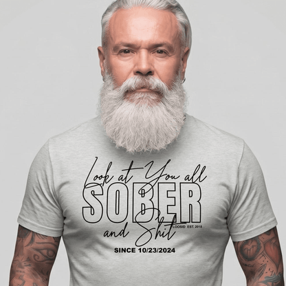 Sober T Shirt | Men's Look At You Tee