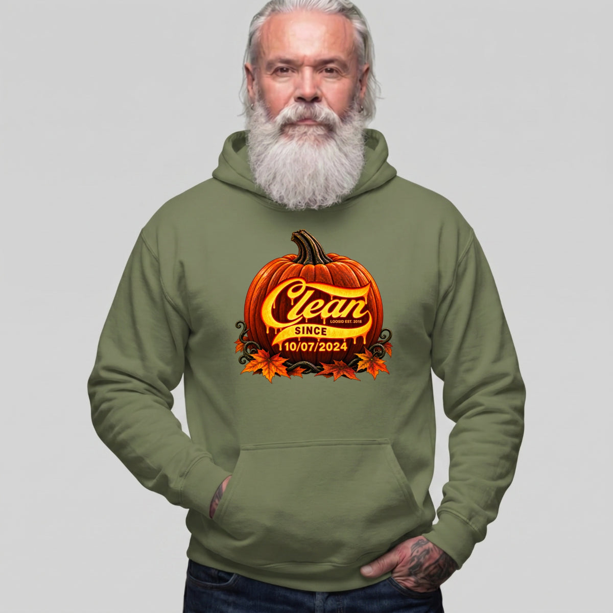 Recovery Hoodie | Clean Since Pumpkin