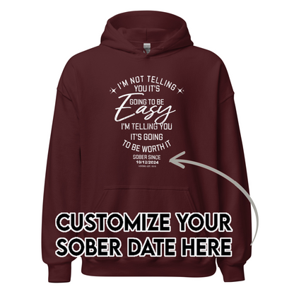 Recovery Hoodie | Men's I'm Not Telling You It's Easy
