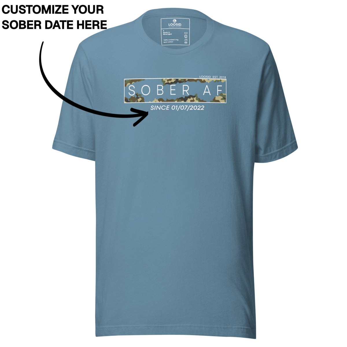 Sober T Shirt | Men's Sober AF Camo