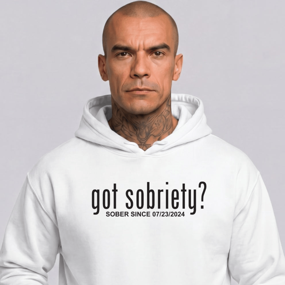 Recovery Hoodie | Men's Got Sobriety? Hoodie