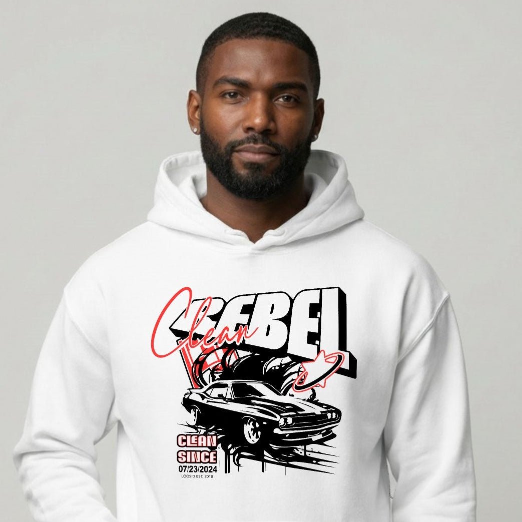 Recovery Hoodie | Clean Rebel Custom Recovery Date