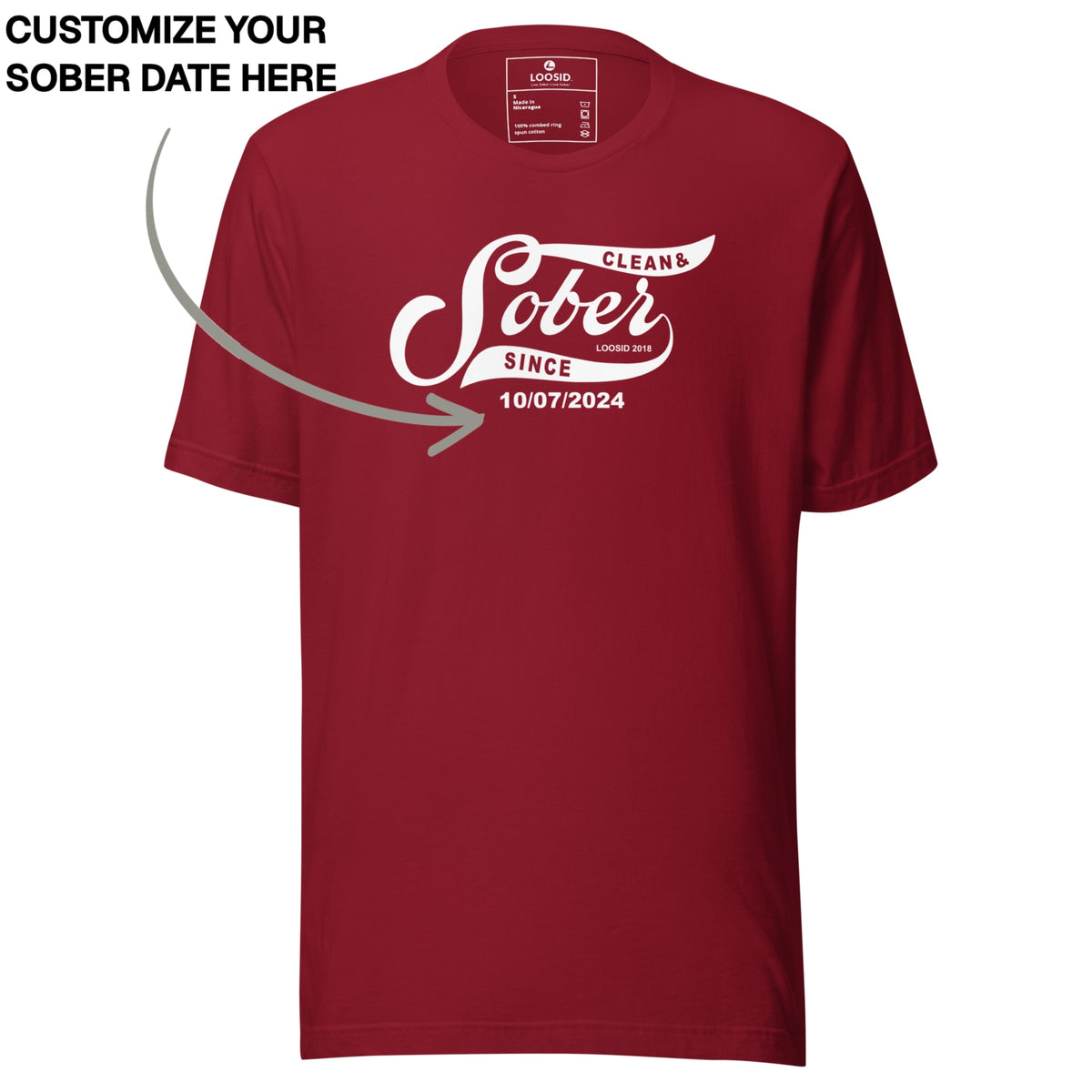 Sober T Shirt | Women's Sober Since