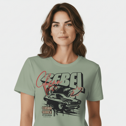 Clean Rebel Sober T Shirt packaging detail (view 18)