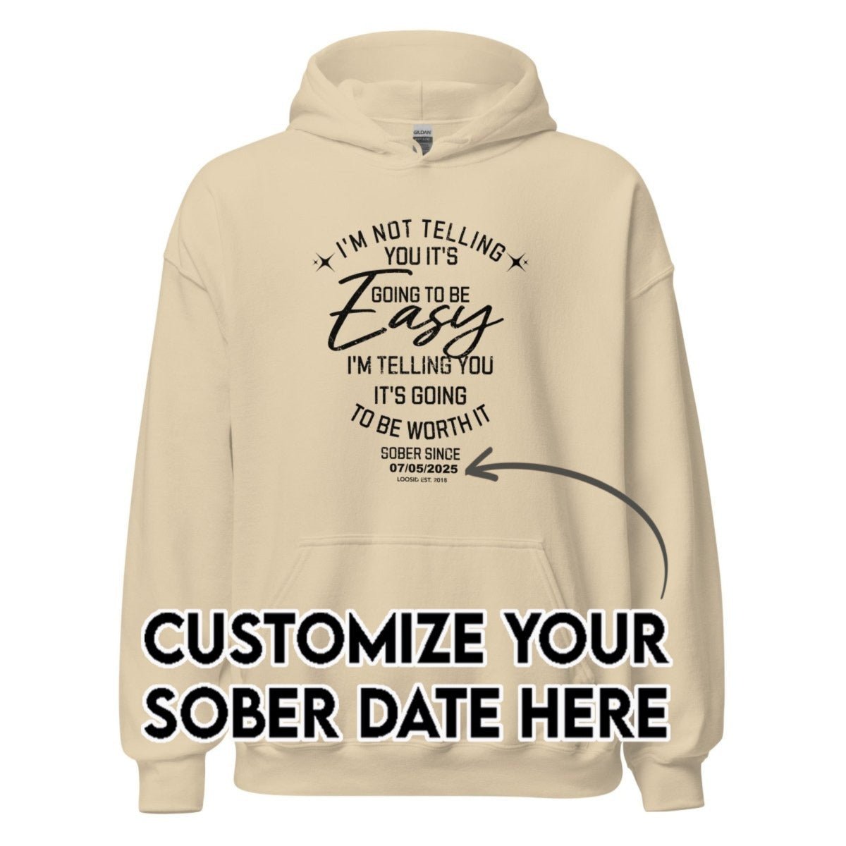 Recovery Hoodie | Unisex I'm Not Telling
