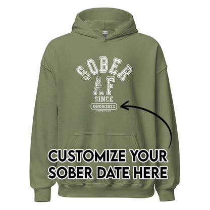 Recovery Hoodie | Unisex Sober AF Since