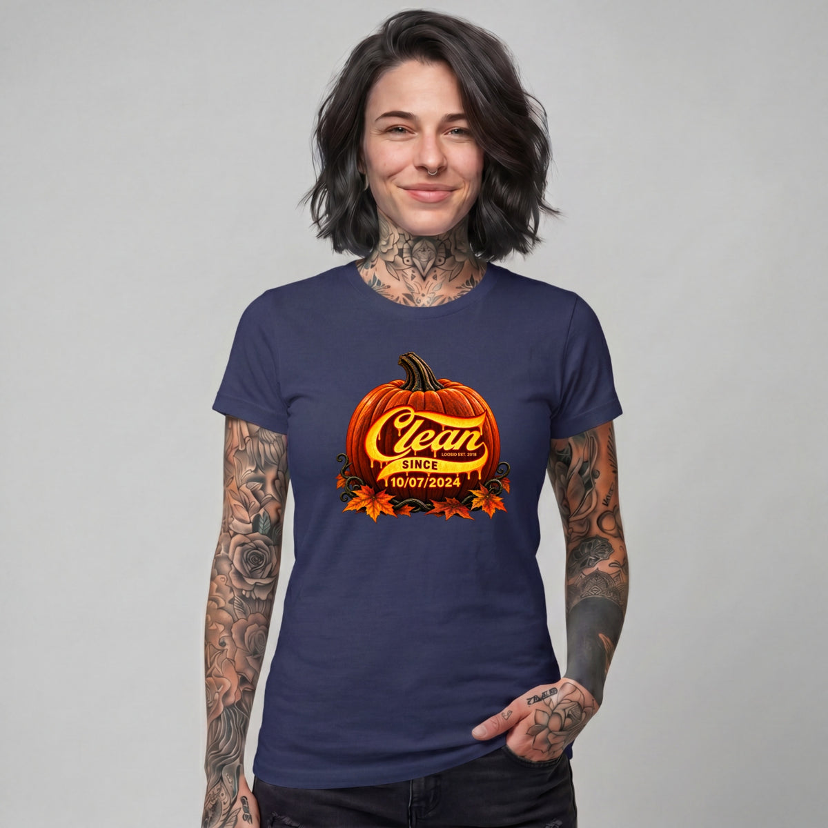 Clean T Shirt | Women's Clean Since Pumpkin
