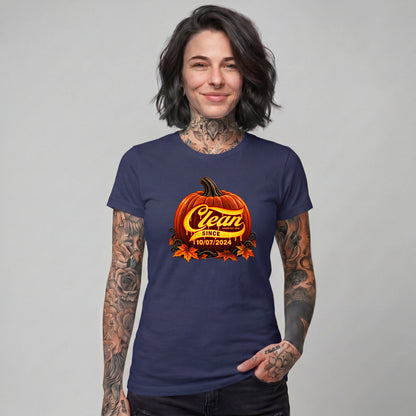 Clean T Shirt | Women's Clean Since Pumpkin