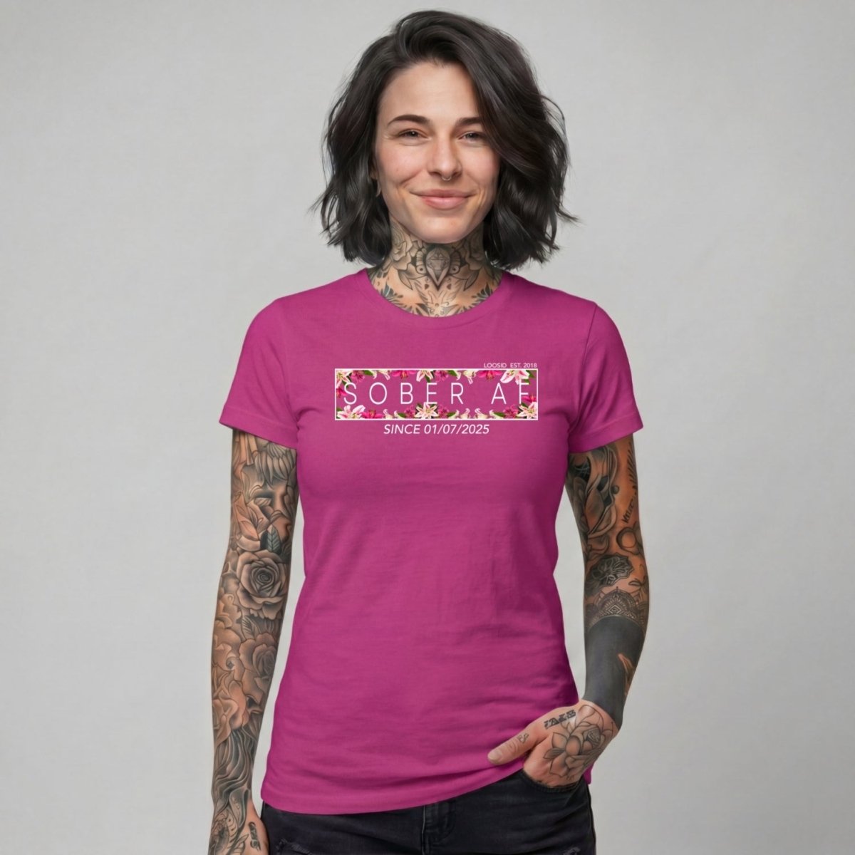 Sober T Shirt | Women's Sober AF Tee