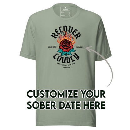 Sober T Shirt | Women's Recover Loudly
