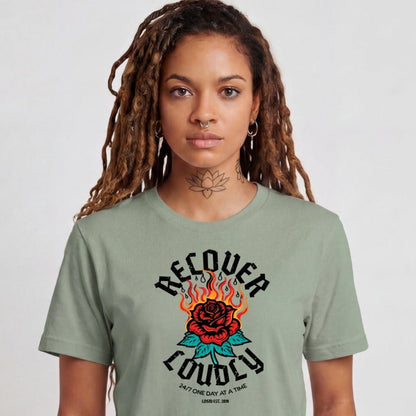 Sober T Shirt | Women's Recover Loudly