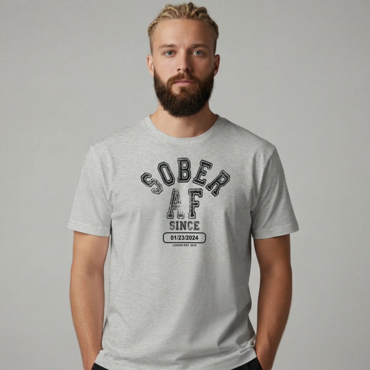 Sober T Shirt | Men's Sober AF Tee
