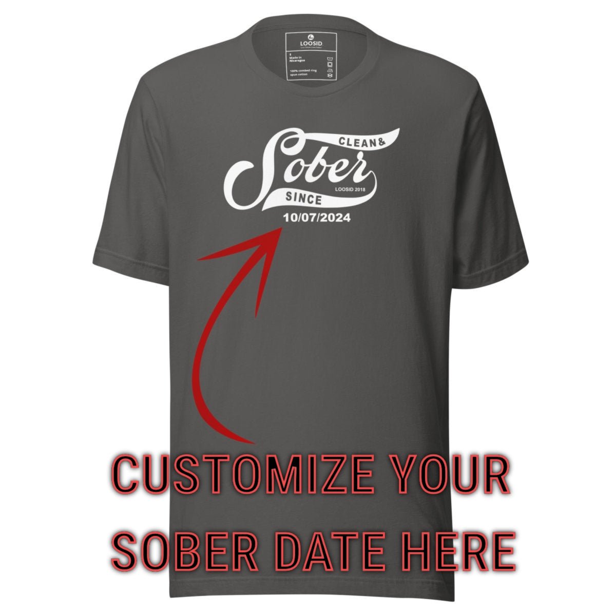 Sober T Shirt | Men's Sober Since