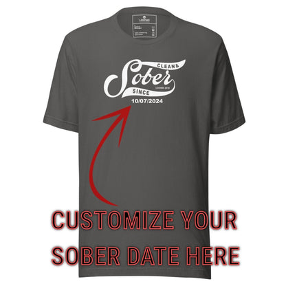 Sober T Shirt | Men's Sober Since