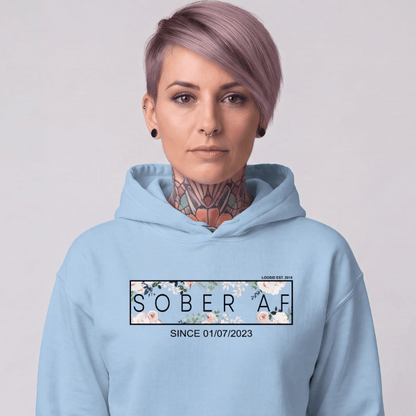 Recovery Hoodie | Women's Sober AF Flower