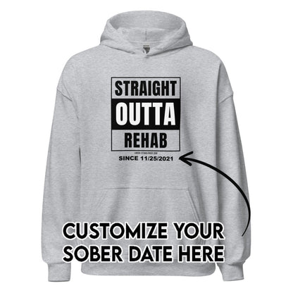 Recovery Hoodie | Men's Straight Outta Rehab