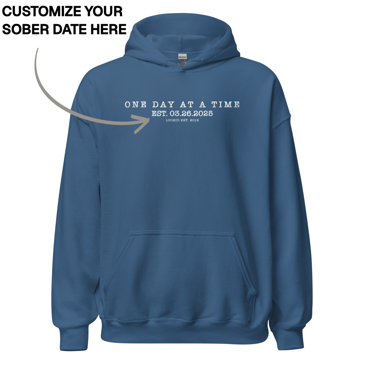Recovery Hoodie | Men's One Day At a Time