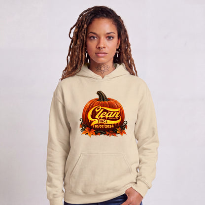Recovery Hoodie | Women's Clean Since Pumpkin