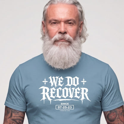 Sober T Shirt | Men's We Do Recover Stand Together