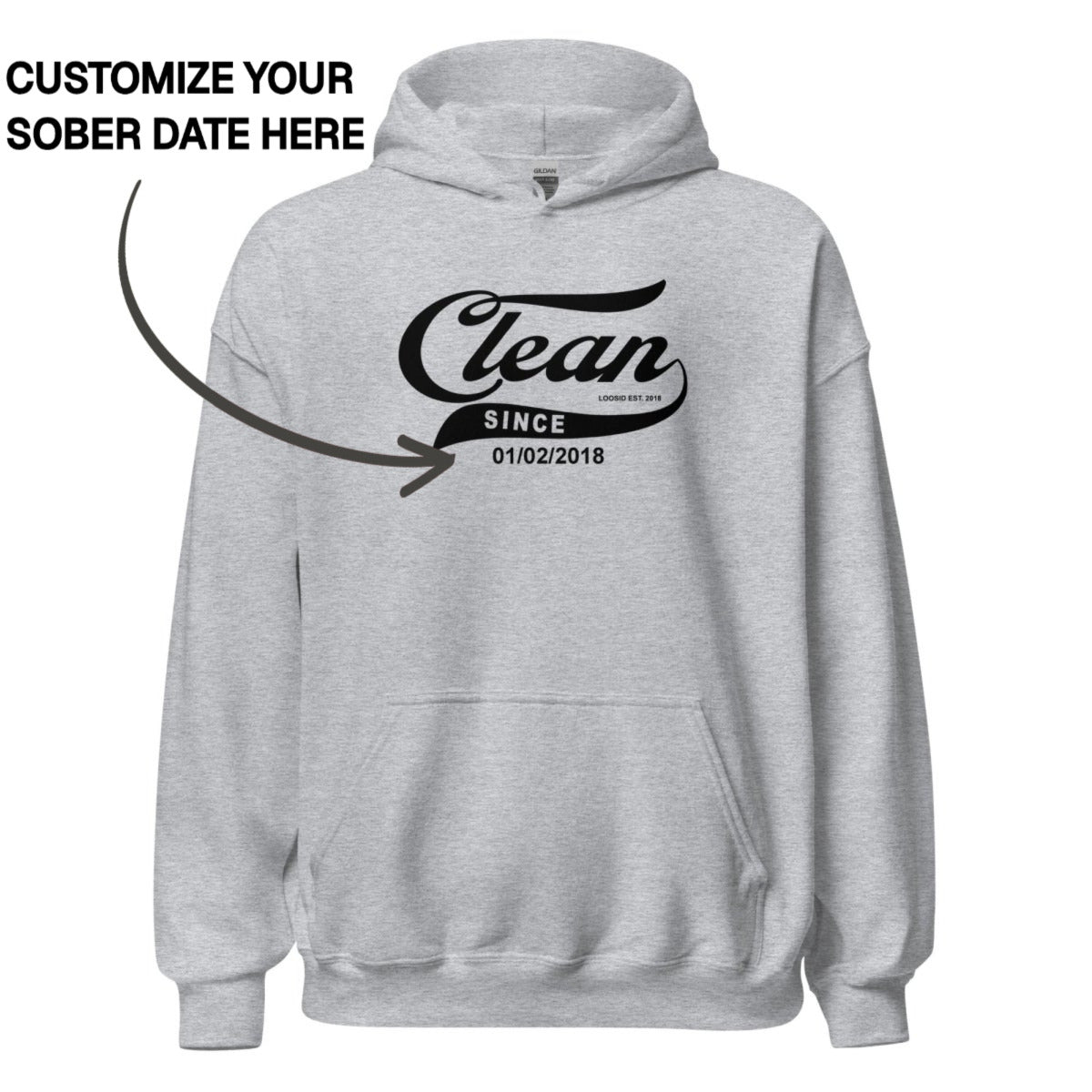 Recovery Hoodie | Unisex Clean Since