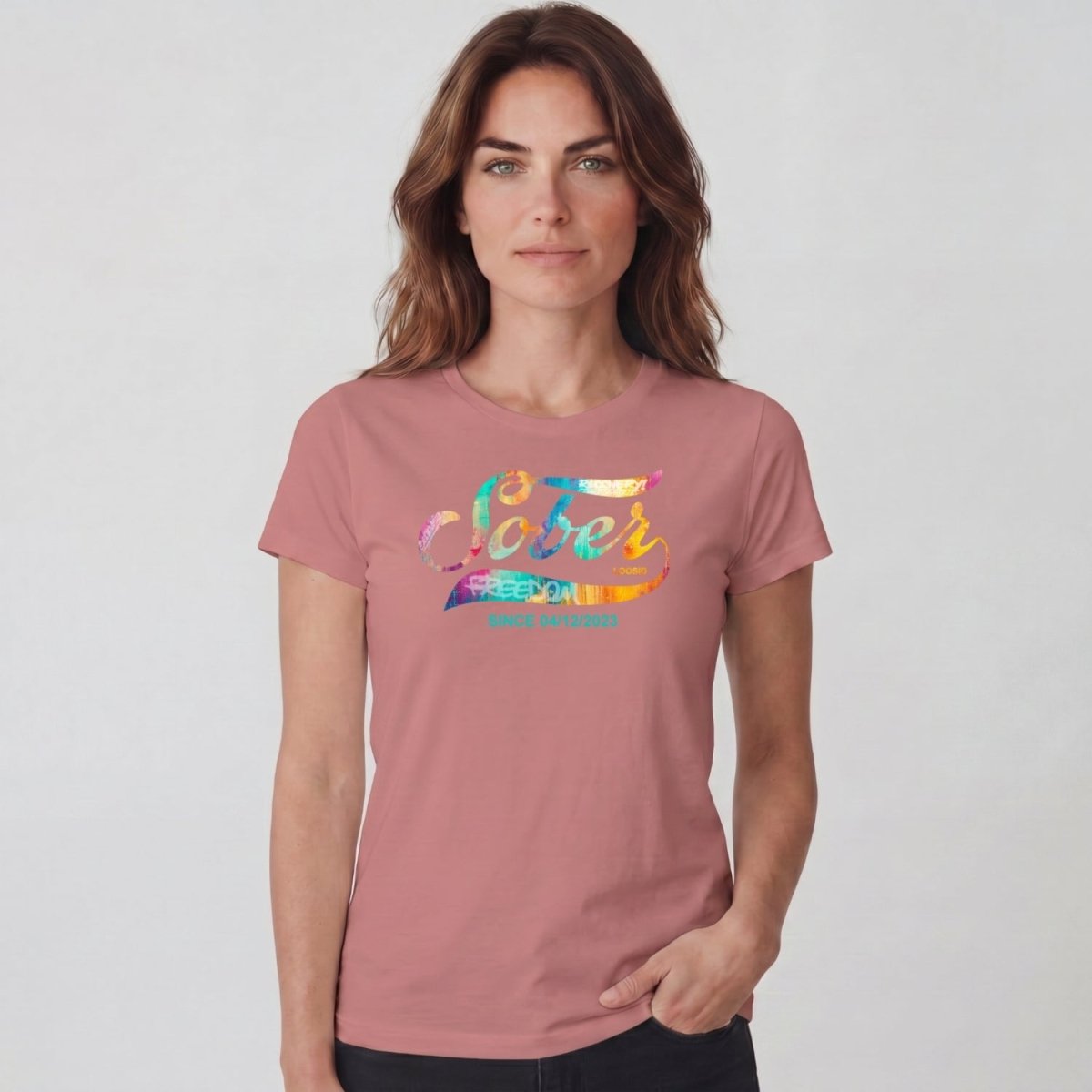 Sober T Shirt | Women's Sober Since Heritage