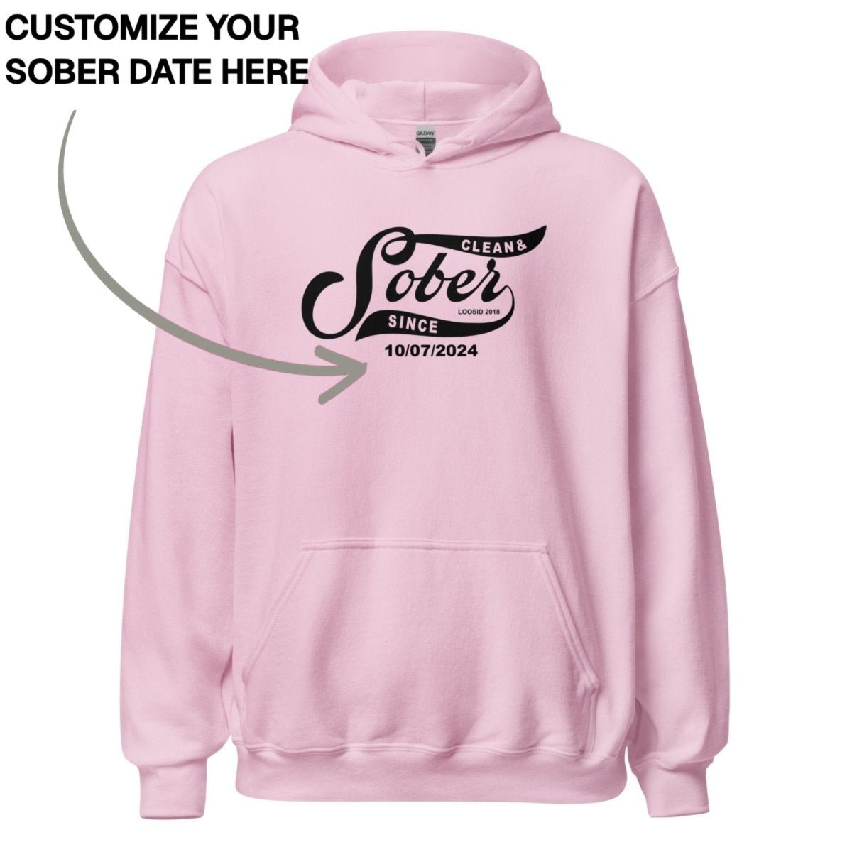 Recovery Hoodie | Women's Sober Since