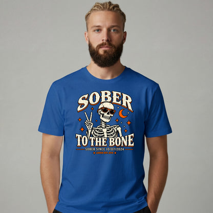 Sober T Shirt | Men's Sober To The Bone