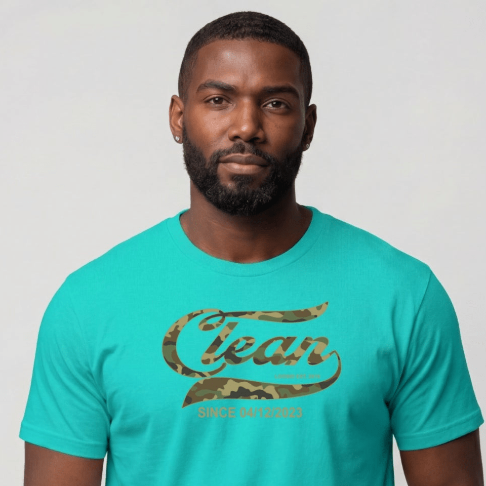 Clean T Shirt | Men's Clean Since Camo