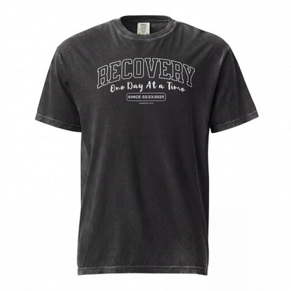 Sober T Shirt | Women's Recovery Looks Good On Me Garment-Dyed