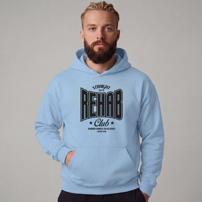 Recovery Hoodie | Men's Rehab Hoodie with Personalized Date
