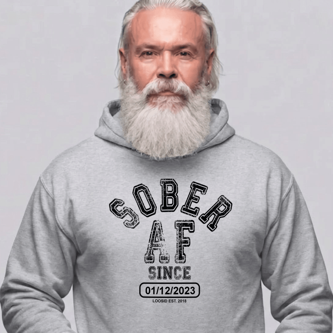 Recovery Hoodie | Unisex Sober AF Since