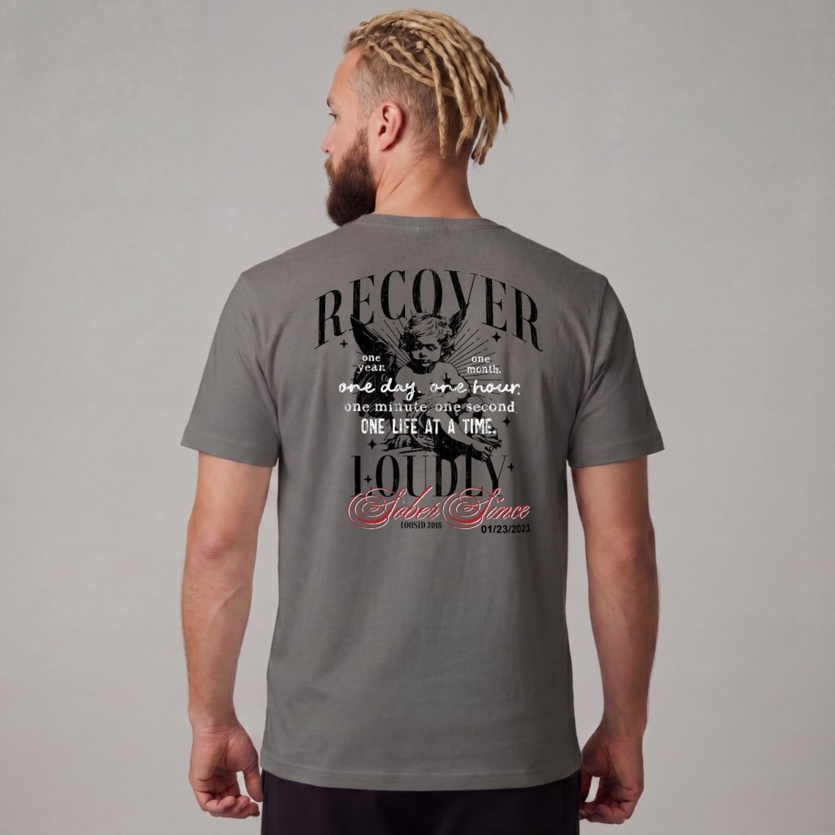 Recovery T Shirt | Men's Recover Loudly Limited-Edition
