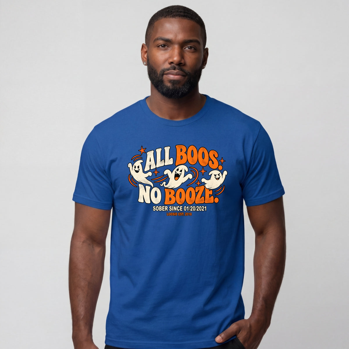 Sober T Shirt | Men's All Boos No Booze