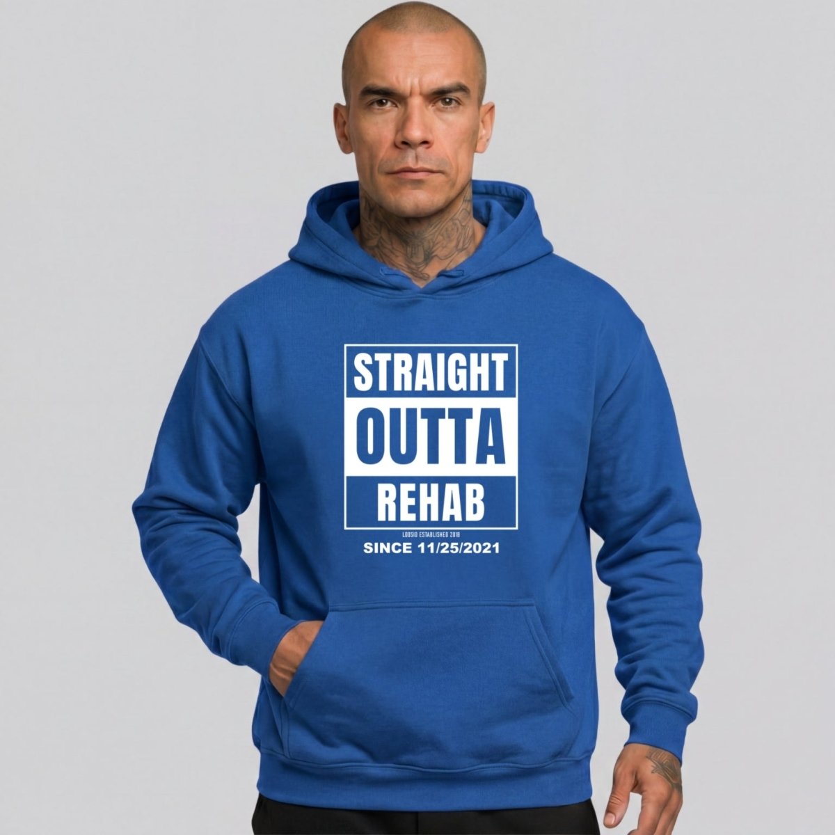 Recovery Hoodie | Men's Straight Outta Rehab