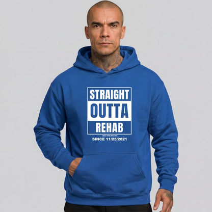 Recovery Hoodie | Men's Straight Outta Rehab