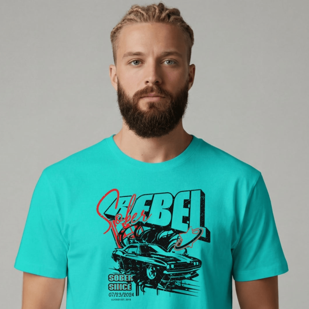 Sober T Shirt | Men's Sober Rebel