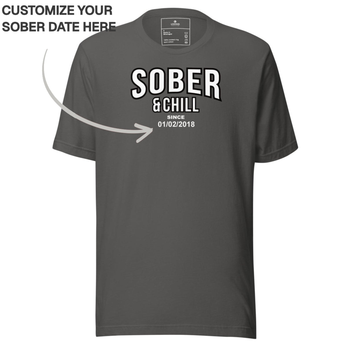 Sober T Shirt | Men's Sober and Chill
