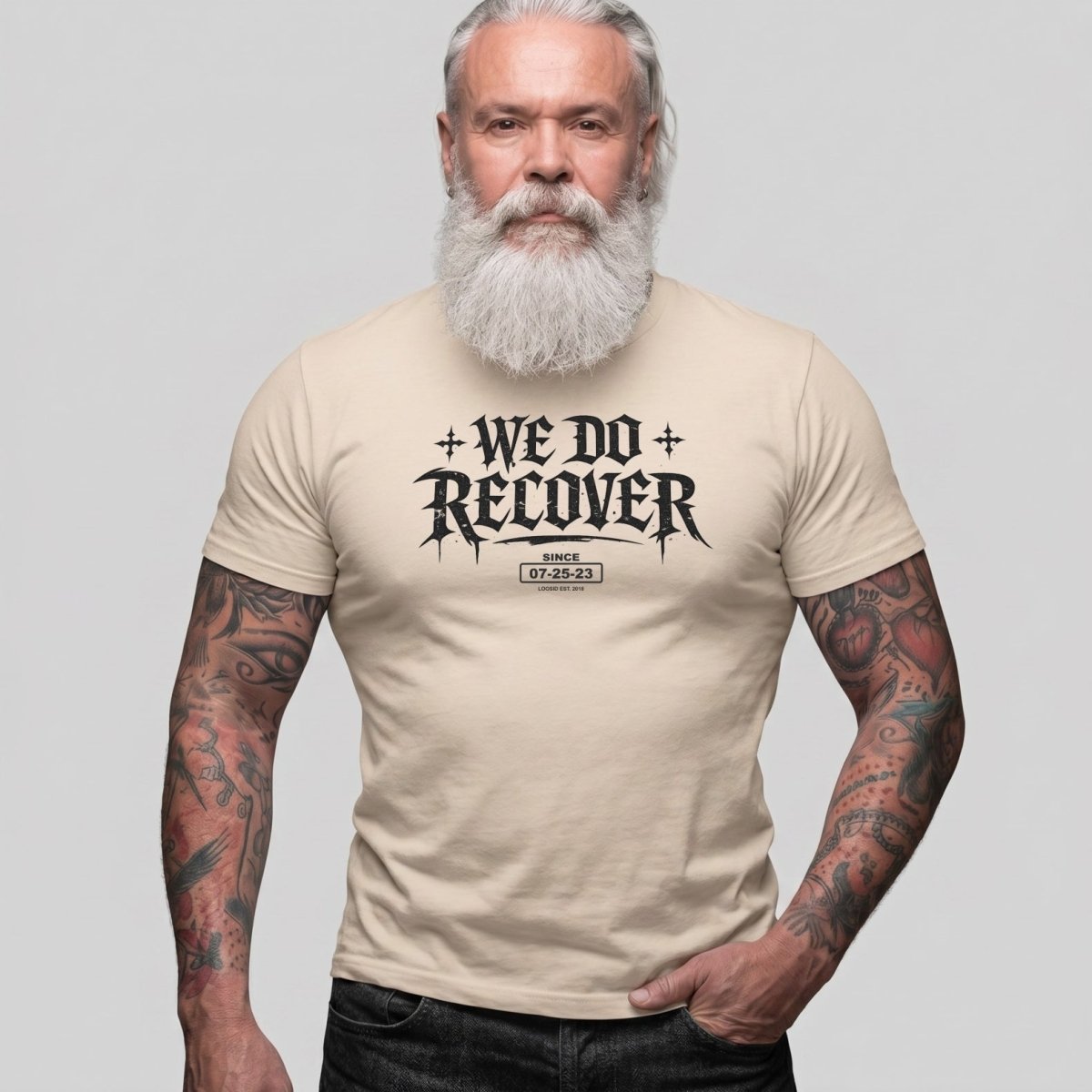 Sober T Shirt | Men's We Do Recover Tee