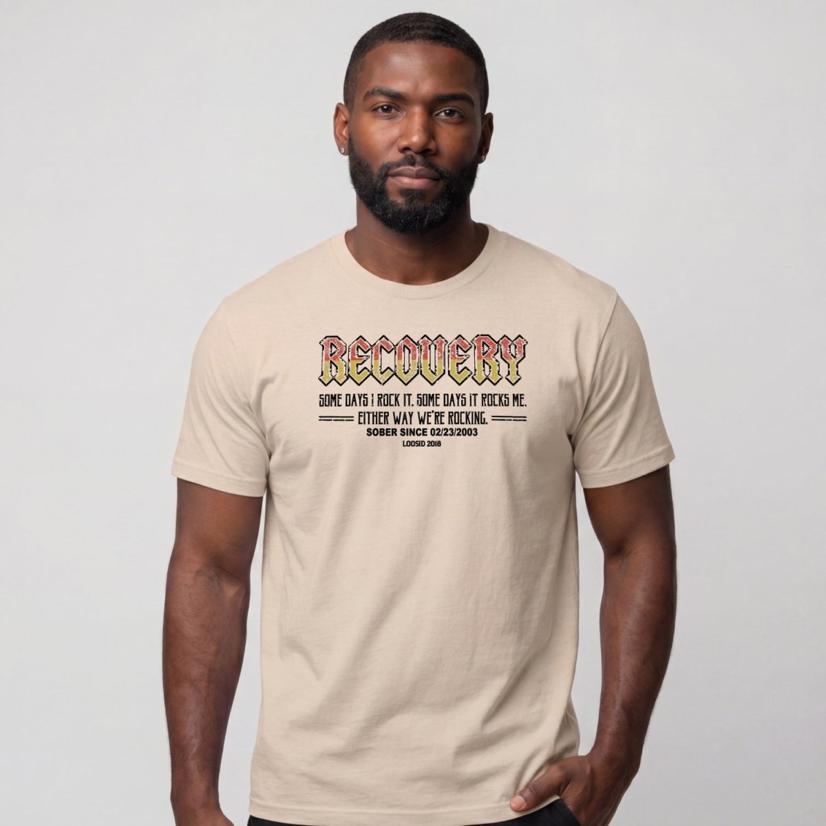 Sober T-Shirt | Men's Recovery Rock Tee