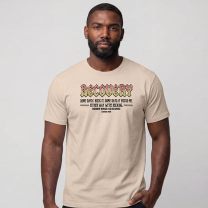 Sober T-Shirt | Men's Recovery Rock Tee