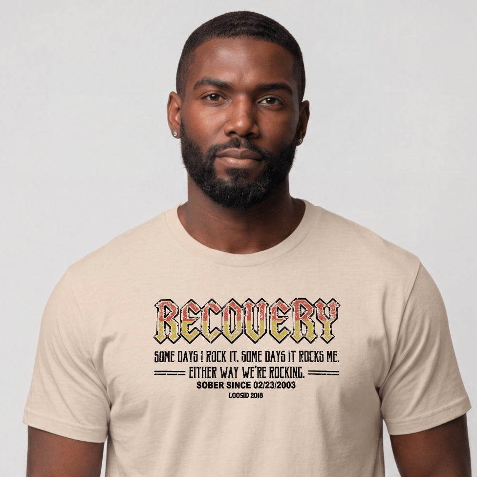 Sober T-Shirt | Men's Recovery Rock Tee