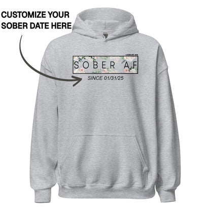 Recovery Hoodie | Women's Sober AF Flower