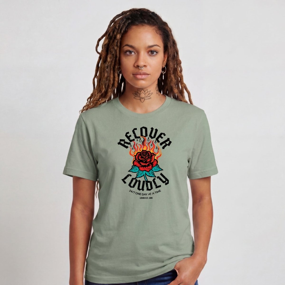 Sober T Shirt | Women's Recover Loudly